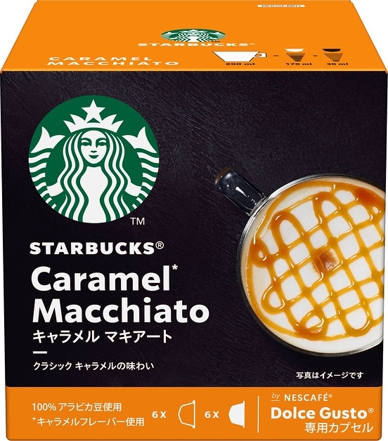 ネスカフェ スターバックス キャラメル マキアート ドルチェ グスト