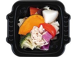 ローソン バーニャカウダソースで食べる７色の蒸し野菜のクチコミ 評価 カロリー 値段 価格情報 もぐナビ