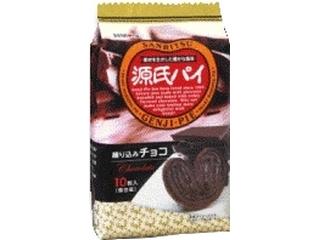 中評価 Sanritsu 源氏パイ 練り込みチョコ 袋10枚のクチコミ 評価 値段 価格情報 もぐナビ