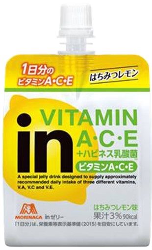 森永製菓 ｉｎゼリー ビタミンａ ｃ ｅ はちみつレモン味のクチコミ 評価 値段 価格情報 もぐナビ