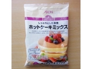 中評価 よくあるホットケーキミックスです イオン トップバリュ Topvalu しっとりとした食感 ホットケーキミックス のクチコミ 評価 Emaさん もぐナビ