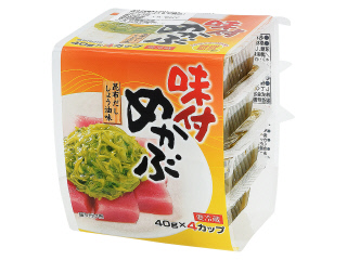 カネリョウ海藻 味付めかぶ 昆布だししょう油味の感想・クチコミ・商品情報【もぐナビ】