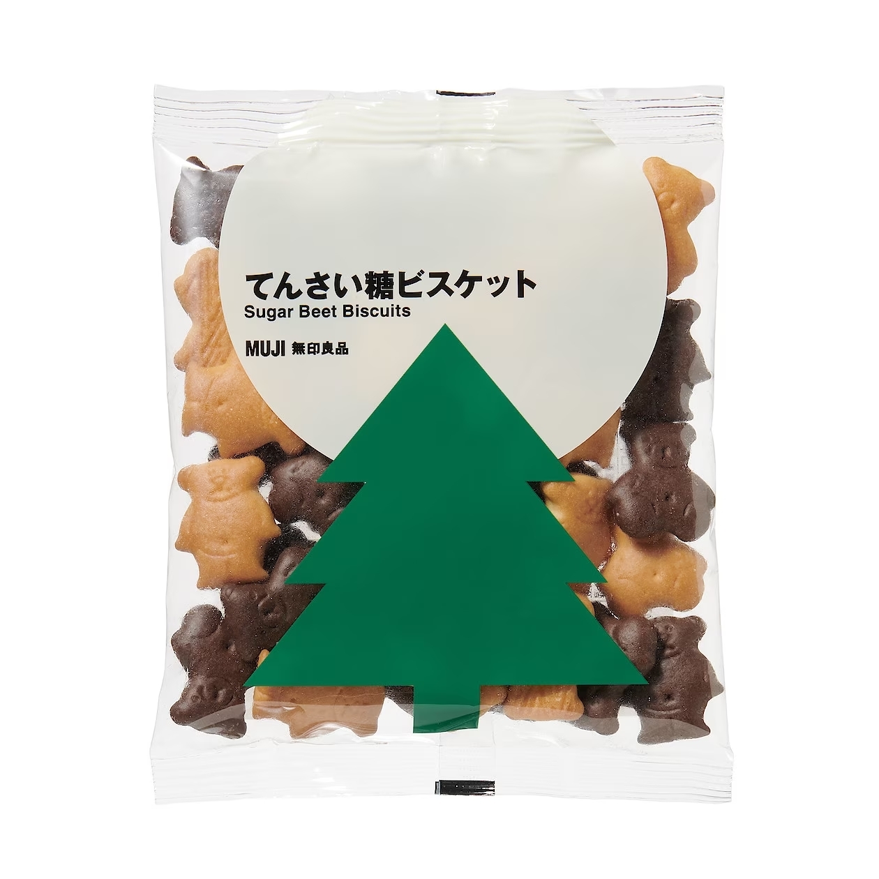 無印良品 ぽち菓子ミニチュアマスコット てんさい糖ビスケットパイン